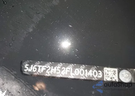 2015 Honda Crosstour Ex-L V6 из США, поврежденный, VIN 5J6TF2H52FL001403